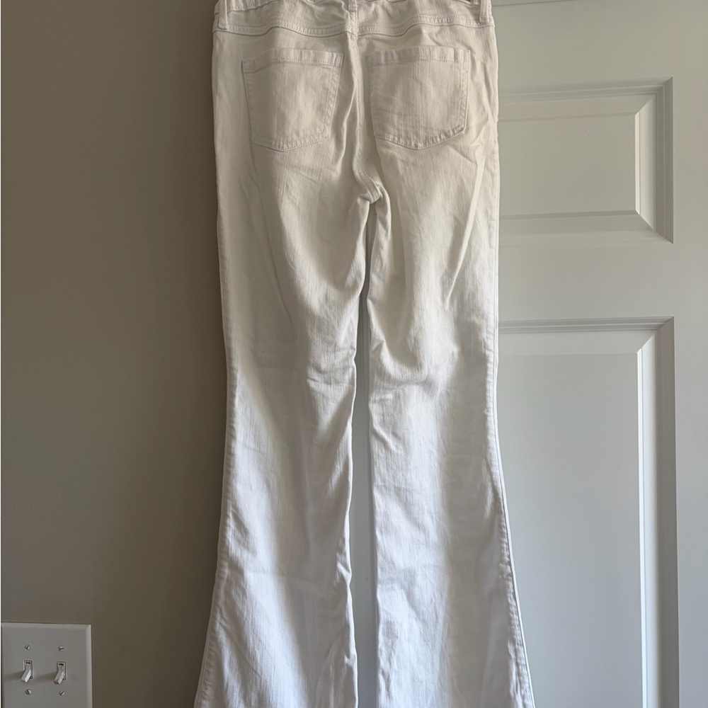 White youth girls Flare Jeans - Classic High-Rise Style